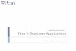 Orientation to…. Penn’s Business Applications€¢ PennHist – used with Hyperion Reports or Smart View Add-in to review summarized financial information. ... Business Objects