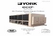 Better ecology, Better economy. Air Cooled Screw Liquid ... · Air Cooled Screw Liquid Chillers ... YC = YORK Chiller Air-Cooled Compressor Type S = Screw Nominal Capacity ... water