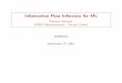 Information Flow Inference for ML - normale supsimonet/talks/simonet-mimosa-01.pdf · Information Flow Inference for ML Vincent Simonet ... XXX XX ’/ if true then 0 else ... 2 bvc