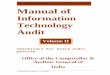 IT Audit Manual Manual of - Accountants General Vol_II.pdf · IT Audit Manual Manual of ... illustrative list of documents can be collected for understanding the system. No. List