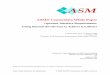 ASM® Consortium White Paper · Filename: ASM Interaction Requirements White Paper_v100.doc Written by: Peter Bullemer and Dal Vernon Reising Human Centered Solutions, LLP and Melvin