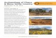 Archaeology of Chaco C & Mesa Verde Country · Mesa Verde Pueblo Bonito, Chaco Canyon Aztec Ruins National Monument Archaeology of Chaco & Mesa Verde Country ITINERARY ӏ 800.422.8975,