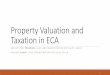 Property Valuation and Taxation in ECA - World Bankpubdocs.worldbank.org/...Property-Valuation-and-Taxation-03282017.pdf · Property Valuation and Taxation in ECA ... •Joint work