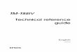 TM-T88IV Technical reference guidecdn.posguys.com/download/TMT88IV_TRG_RevA.pdfTM-T88IV Technical Reference Guide Cautions No part of this document may be reproduced, stored in a retrieval