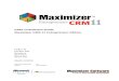 CABC Installation Guide CRM 11 Entrepreneur Edition Installation Guide CRM 11...CABC Installation Guide ... Insert the Maximizer CRM 11 Entrepreneur Edition CD into your ... selecting