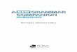 A GrAmmAr NEW CompAnion - Silvereye Learning … · A New Grammar Companion employs standard grammatical terminology which is familiar to teachers and the community, ... Other aspects