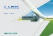 2.1 MW - Suzlon · low wind speed regimes prevailing across a quantum ... need. Building on its ... Powered by the proven and reliable 2.1 MW asynchronous induction generator with