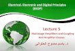 Electrical, Electronic and Digital Principles (EEDP) Shoubra...Electrical, Electronic and Digital Principles (EEDP) Lecture 5 •Multistage Amplifiers and Coupling And Amplifier Classes