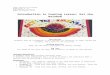  · Web viewIntroduction to Cooking Lesson: Eat the Rainbow Description Students will be introduced to the concepts of nutrients in food, eating the rainbow, and safety in the classroom