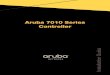 Aruba 7010 Controller Installation Guide - Home - … 7010 Series Controller | Installation Guide | 3 Contents Preface.....5 Guide Overview .....5 ... 9 Mini USB Console Port Provides