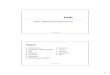 php - di.uniba.itreti/dispense/php.pdf · 2 Prof. Filippo Lanubile Introduzione zPHP è un linguaggio di scripting general-purpose zSintassi basata su quella di C, Java e Perl zObiettivo