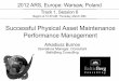 Performance Management Successful Physical Asset Maintenance · Successful Physical Asset Maintenance ... MRO Strategic Sourcing Maintenance Outsourcing. ... E19, E20, E21, E22,