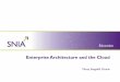 Enterprise Architecture and the Cloud - SNIA  Enterprise Architecture: ... Data protection ... Enterprise Architecture and the Cloud