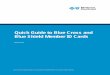 Quick Guide to Blue Cross and Blue Shield Member ID … Guide to Blue Cross and Blue Shield Member ID Cards April 2015 2 Introduction This guide offers an overview of Blue Cross and