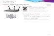 Performance & Use - NETGEAR · Nighthawk ® AC1900 WiFi 4G LTE Modem Router Data Sheet R7100LG Performance & Use • 4G LTE modem router for optimum performance • †AC1900 WiFi—600+1300
