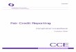 Fair Credit Reporting - OCC: Home Page · Comptroller's Handbook – Consumer 1 Fair Credit Reporting Fair Credit Reporting Introduction Background and Summary The Fair Credit Reporting