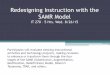 Redesigning Instruction with the SAMR Model IT 270 · IT 270 Redesigning Instruction with the SAMR Model Agenda – August 2015-2016 1. SAMR Is it a ladder or a pool? 2. Technology