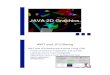 JAVA 2D Graphics - Department of Computer Science, …lok/3101/lectures/07-java2d.pdf ·  · 2002-08-161 JAVA 2D Graphics AWT and JFC/Swing • AWT and JFC/Swing are A Good Thing