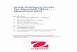Quick Reference Guide - Home - OHAUS Extranet Reference Guide-2013.pdf · Quick Reference Guide For Microsoft Office ... To see a list of all sites where you have access to type the