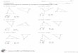Assignment - Free Math Worksheets triangles-triangles... · Assignment Date_____ Period____ Complete each congruence statement by naming the corresponding angle or side. 1) ΔDCB