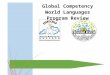 Global Competency World Languages - Home - Bath … GC-WL Program Review.docx · Web viewGlobal Competency/World Languages teachers occasionally use (i.e., planning instruction and