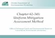 Chapter 62-345: Uniform Mitigation Assessment Method · Chapter 62-345: Uniform Mitigation Assessment Method ... •Mitigation proposal may not always ... water lily (Nymphaea odorata),