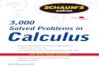 3000 Solved Problems in Calculus - WordPress.com€¦ ·  · 2016-02-19MC Graw Hill 3000 SOLVED PROBLEMS IN Calculus. ... Chapter 2 ABSOLUTE VALUE Chapter 3 LINES ... this case yields