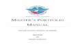 UNITED STATES SPORTS ACADEMY MASTER OF SPORT SCIENCE · master’s portfolio manual united states sports academy master of sport science