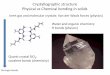 Crystallographic structure Physical vs Chemical bonding …rocca/Didattica/Material Science/crystal... · Inert gas and molecular crystals: Van der Waals forces (physics) Crystallographic