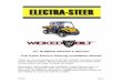 KIT NUMBER 8052300 & 8052310 Cub Cadet Electric Steering ... · 656600 Page 1 KIT NUMBER 8052300 & 8052310 Cub Cadet Electric Steering Installation Manual Thank you for purchasing