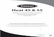Heat 45 & 55 - Keston boilers 45-55 Installation and... · Keston Heat 45 & 55 Natural Gas Destination ... made to the relevant British Standard Code of Practice. ... reference should