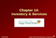 Chapter 14: Inventory & Services - Mercer County …horowitk/documents/Chap014_002.pdfInventory & Services Merchandise inventory includes all goods owned by the business and held for