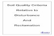 SOIL QUALITY CRITERIA RELATIVE TOdepartment/deptdocs.nsf/all/sag9469/$FILE/sq... · SOIL QUALITY CRITERIA RELATIVE TO ... Evaluation of the nature of materials at hand prior to 