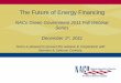 The Future of Energy Financing - NACo | National ... Energy Finance_ALL… · The Future of Energy Financing . ... Question and Answer Session Instructions . ... -Infrared thermography