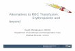 Alternatives to RBC Transfusion: Erythropoietin and beyond Shimabukuru... · Alternatives to RBC Transfusion: Erythropoietin and beyond ... independence) Corwin, ... Characteristic