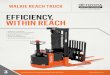 EFFICIENCY, WITHIN REACH - Amazon S3 · EFFICIENCY, WITHIN REACH ... SEM DRIVE MOTOR & SEPEX ™ TRACTION SYSTEM for smooth, step-less acceleration and improved battery efficiency