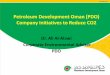 Petroleum Development Oman (PDO) Company Green … · Petroleum Development Oman (PDO) Company Initiatives to Reduce CO2 Dr. Ali Al-Alawi Corporate Environmental Adviser PDO