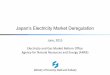 Japan’s Electricity Market Deregulation Households For Industry (Yen/kWh) Changes in Electricity price Current retail market 2 History of Electricity Market Reforms in Japan No