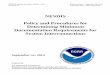 NESDIS Policy and Procedures for Determining Minimum ... · 28/09/2012 · NESDIS Policy and Procedures for Determining Minimum Documentation Requirements for System ... while giving