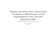 State-of-the-Art Thermal Analysis Methods and …sslab/PUBLICATIONS/Thermal Analysis Methods...State-of-the-Art Thermal Analysis Methods and Validation for ... a 3U cubesat-sized 