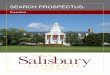 Salisbury University Presidential Search Prospectus up opportunities for future ... the next president has the exciting prospect of ... (M.S.W.) and Teaching (M.A.T.). In 2012, the