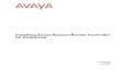 Installing Avaya Session Border Controller for Enterprise · Installing Avaya Session Border Controller ... with the exception of Heritage Nortel Software, for ... Avaya Session Border