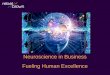 Neuroscience in Business Fueling Human Excellencelouisianashrm.shrm.org/sites/louisianashrm.shrm.org/files... · Neuroscience in Business Fueling Human Excellence . Neuroscience 