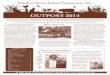 Outpost Newsletter 2014 FINAL C plume pens for her children. Sarah McLachlan, Debra White WINSLOW FARM MEETS SARAH MCLACHLAN! IN THIS ISSUE Dear Friends, Another year has passed all