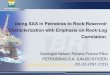 Using SAS in Petrobras to Rock-Reservoir … SAS in Petrobras to Rock-Reservoir Characterization with Emphasis on Rock-Log ... Poço 08 2579,0/2582,5 3,5 2550/2800 ... GR API …