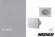 model - Nathernather.fr/docs/149/3dc375bac4b667323abca30a3f53106cf954d3a2.pdf · Transported air must not contain any dust or other solid ... The products is an axial fan for exhaust