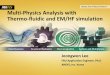 Multi-Physics Analysis with Thermo-fluidic and EM ... - ANSYS · Multi-Physics Analysis with Thermo-fluidic and EM/HF simulation ... •Import temperature data from ANSYS Icepak to