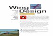 MARK Design - Freea.moirier.free.fr/Aile/Conception/Wing design.pdf · No place is this more evident than in the wing design, ... on wingtips they force the tip vortex a little farther