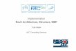 Revit Architecture, Structure, MEP - RTC Events  Revit... · PDF fileImplementation Revit Architecture, Structure, MEP Toby Maple AEC Consulting Services