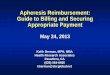 Apheresis Reimbursement: Guide to Billing and …c.ymcdn.com/sites/ · Apheresis Reimbursement: Guide to Billing and Securing ... A myasthenic patient is ... 1Bacterial and Tuberculous
